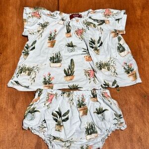 Milkbarn Botanical Bamboo Set - 6-12 Months